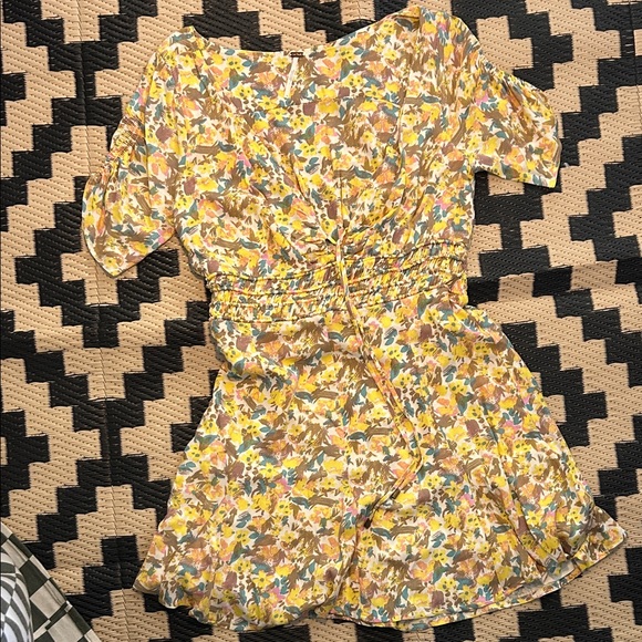 Free People x Forget Me Not Lily Floral Mini Dress - Picture 5 of 8